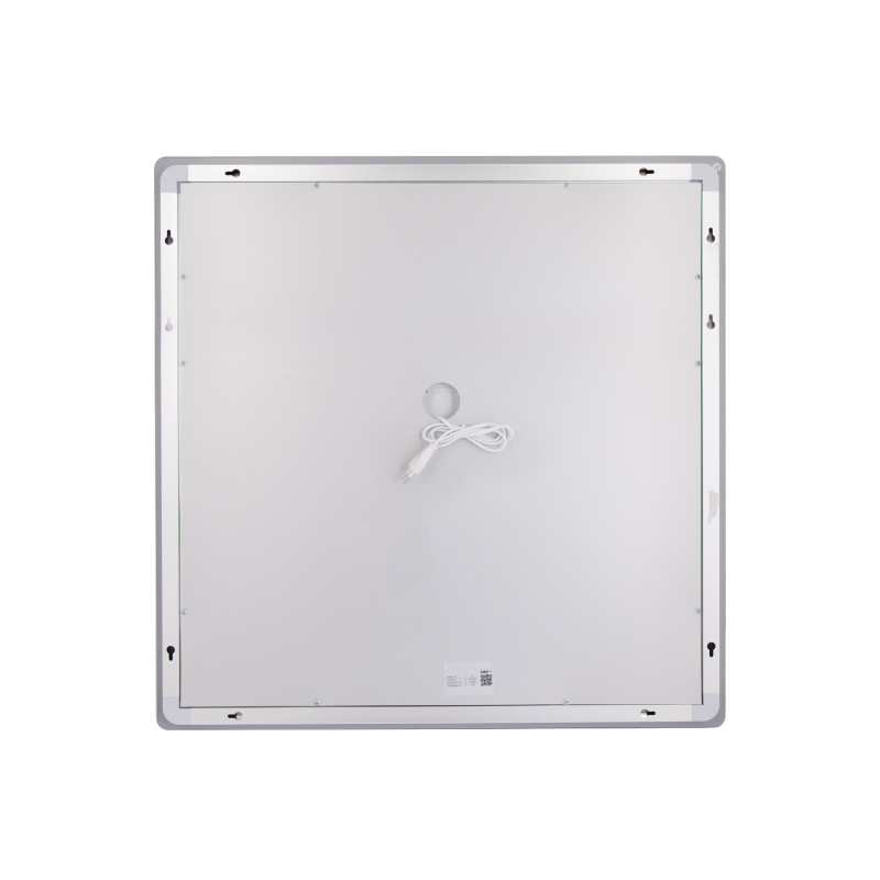 Дзеркало Lidz Kubis (KU2) 700х700 з LED-підсвічуванням Touch, з антизапотіванням, з димером, рег. яскравості LDKU70070049288 SD00055412