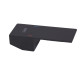 Ручка 35 мм Lidz (105х42х26,4) для змішувачів Kubis Black LDKUB1054226449498 SD00055622