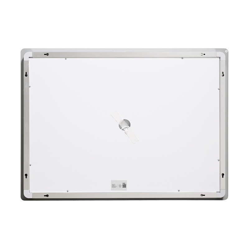 Дзеркало Lidz Kubis (KU2) 1200х800 з LED-підсвічуванням Touch, з антизапотіванням, з димером, рег. яскравості LDKUB120080049007 SD00055131