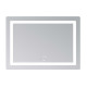 Дзеркало Lidz Kubis (KU2) 1200х800 з LED-підсвічуванням Touch, з антизапотіванням, з димером, рег. яскравості LDKUB120080049007 SD00055131