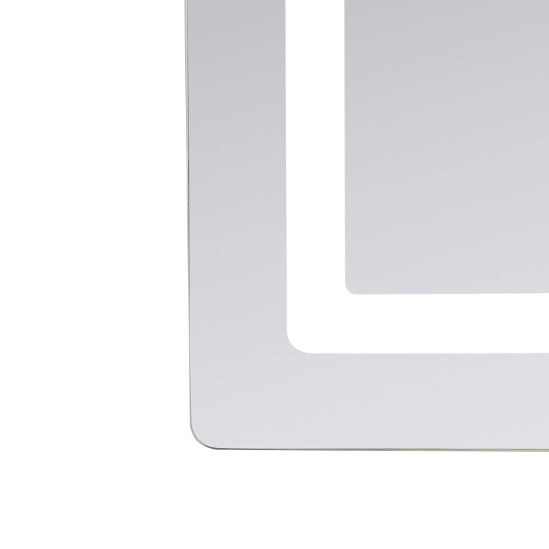 Дзеркало Lidz Kubis (KU2) 1200х800 з LED-підсвічуванням Touch, з антизапотіванням, з димером, рег. яскравості LDKUB120080049007 SD00055131