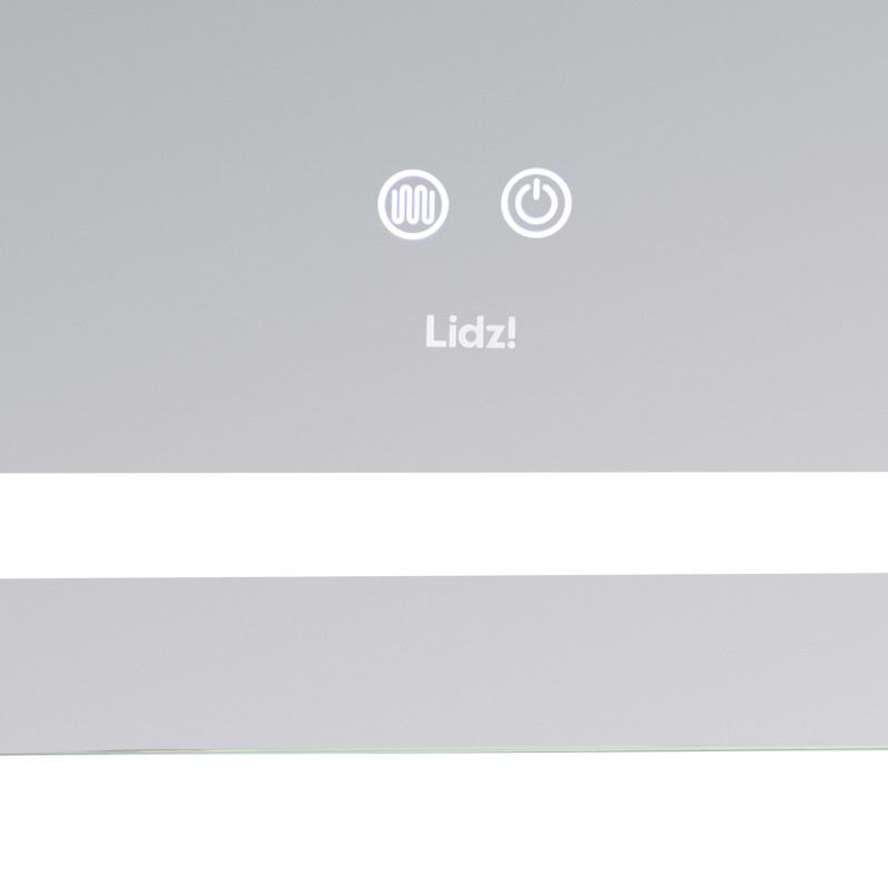Дзеркало Lidz Kubis (KU2) 1200х800 з LED-підсвічуванням Touch, з антизапотіванням, з димером, рег. яскравості LDKUB120080049007 SD00055131