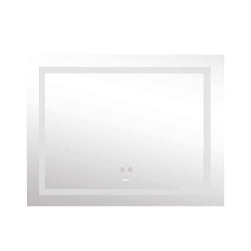 Дзеркало Lidz Kubis (KU1) 1200х800 з LED-підсвічуванням Touch, з антизапотіванням, з димером, рег. яскравості LDKUB120080049008 SD00055132