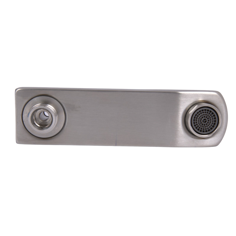 Вилив у зборі Lidz (150х40х36) для змішувачів Kubis 006, 1030 Nickel LDKUB1504036N49507 SD00055631
