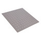 Стельова лійка Lidz (248х248х45) для душових систем Kubis, Helix Nickel LDKUB2482484549512 SD00055636