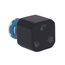 Ручка перемикача на 3 споживача Lidz (25х30х30) для змішувачів Kubis 1030 Black LDKUB253030B349504 SD00055628