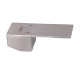 Ручка 25 мм Lidz (90х35х26,3) для змішувачів Kubis Nickel LDKUB903526349499 SD00055623