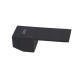 Ручка 25 мм Lidz (90х35х26,4) для змішувачів Kubis Black LDKUB903526449500 SD00055624