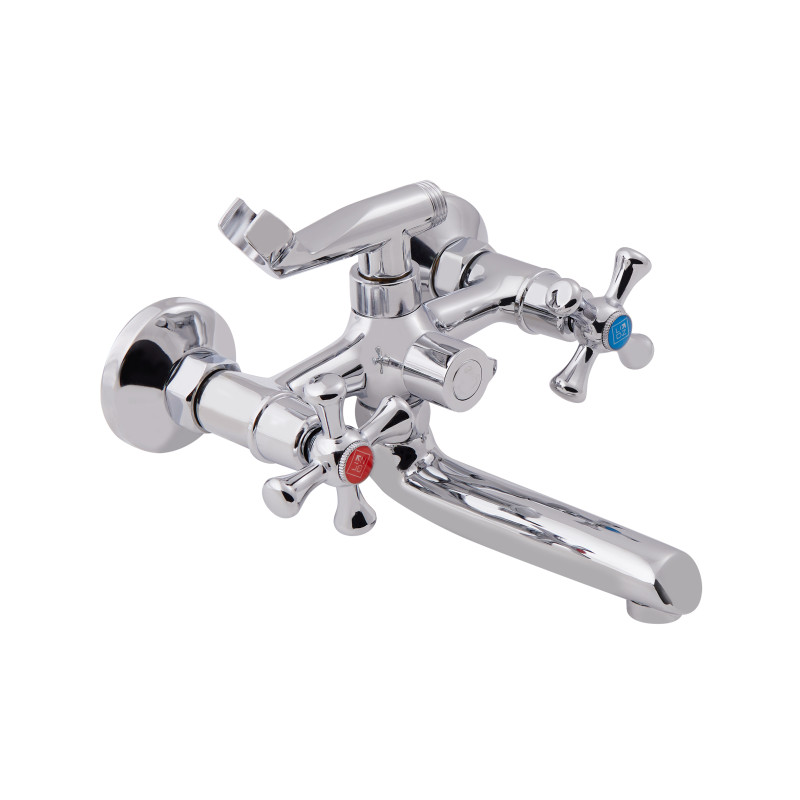 Lidz Змішувач для ванни Lamb 142 Хром (LDLAM142CRM35081)