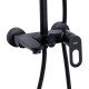 Lidz Комплект змішувачів для ванної кімнати Latwa 001Black+ Latwa 006Black+ Latwa 005Black+ Latwa 010Black+ Latwa 1030Black