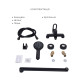 Lidz Комплект змішувачів для ванної кімнати Latwa 001Black+ Latwa 006Black+ Latwa 005Black