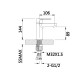 Lidz Змішувач для раковини Latwa 001 (k35) LDLAT001WHI45423 White