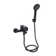 Lidz Змішувач для ванни Latwa 006 (з душовим гарнітуром) (k35) LDLAT006BLA45419 Black