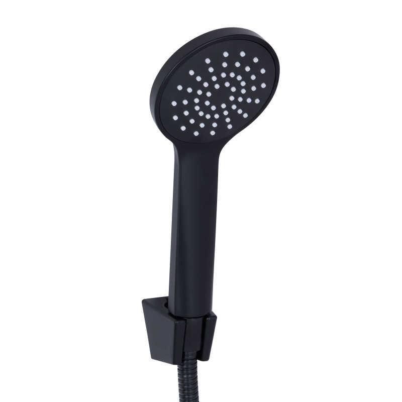 Lidz Змішувач для ванни Latwa 006 (з душовим гарнітуром) (k35) LDLAT006BLA45419 Black