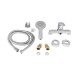 Lidz Змішувач для душу Latwa 010 (з душовим гарнітуром) (k40) LDLAT010CRM45416 Chrome