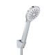 Lidz Змішувач для душу Latwa 010 (з душовим гарнітуром) (k40) LDLAT010WHI45426 White