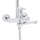 Душова система універсальна Lidz Latwa 1031 на три споживача (з виливом) (k35) Chrome LDLAT1031CRM48993 SD00055117