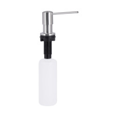 Lidz Дозатор для миючого засобу LK118 круглий Brushed Steel (LDLK118BRU46400)