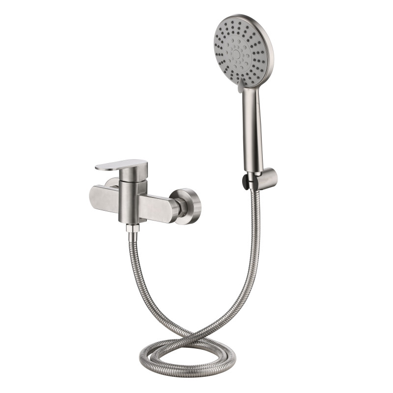 Змішувач для душу Lidz Luna 010 (k35) LDLUN010NKS49191 Nickel SD00055315