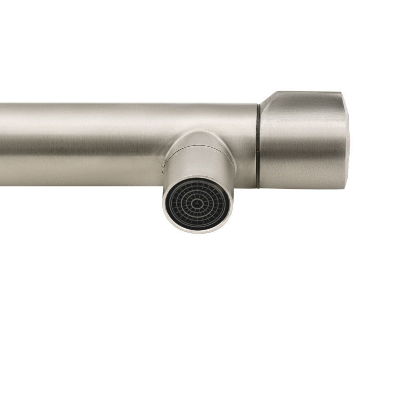 Lidz Монокран для кухні Mono 269F з нерухомим виливом LDMON269FNKS34928 Nickel