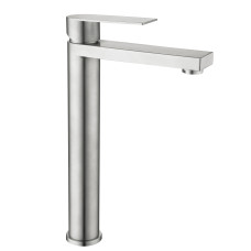 Змішувач для раковини високий Lidz Nexus 001FH (k35) LDNEX001FHNKS49185 Nickel SD00055309