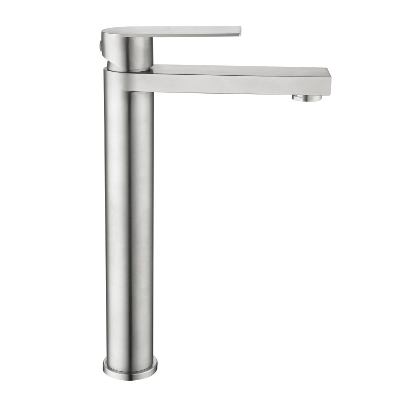 Змішувач для раковини високий Lidz Nexus 001FH (k35) LDNEX001FHNKS49185 Nickel SD00055309