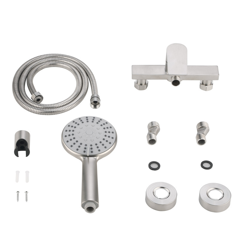 Змішувач для душу Lidz Nexus 010 (k35) LDNEX010NKS49188 Nickel SD00055312