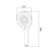 Лійка для ручного душу Lidz Niagara 32 120 мм округла LDNIA32CRM47554 Chrome SD00053678