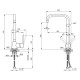 Lidz Змішувач для кухні Nicole 014F1 (k35) LDNIC014F1CRM22010 Chrome
