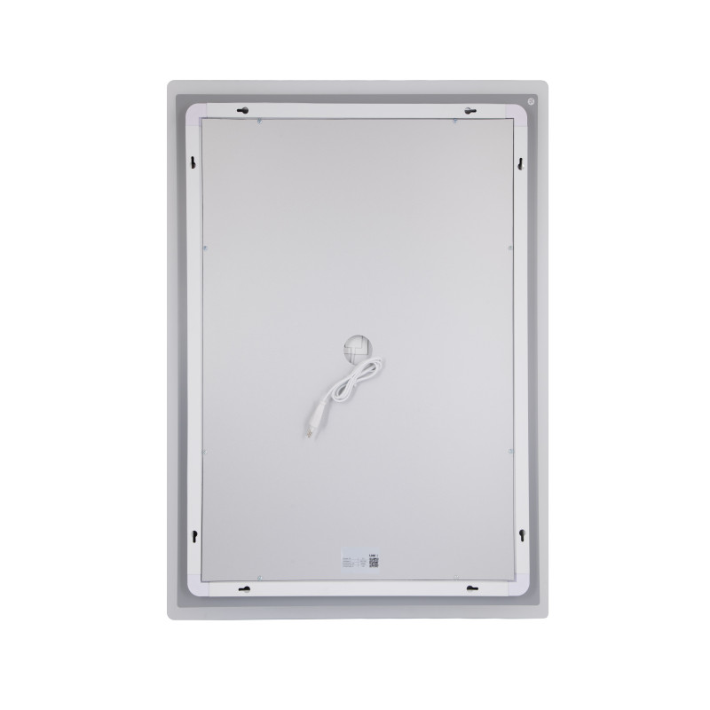 Дзеркало Lidz Orion (OR2) 600х800 з LED-підсвічуванням Touch, з антизапотіванням, з димером, рег. яскравості LDOR60080049292 SD00055416