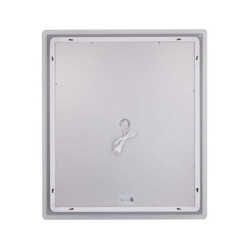 Дзеркало Lidz Orion (OR2) 700х800 з LED-підсвічуванням Touch, з антизапотіванням, з димером, рег. яскравості LDOR70080049293 SD00055417