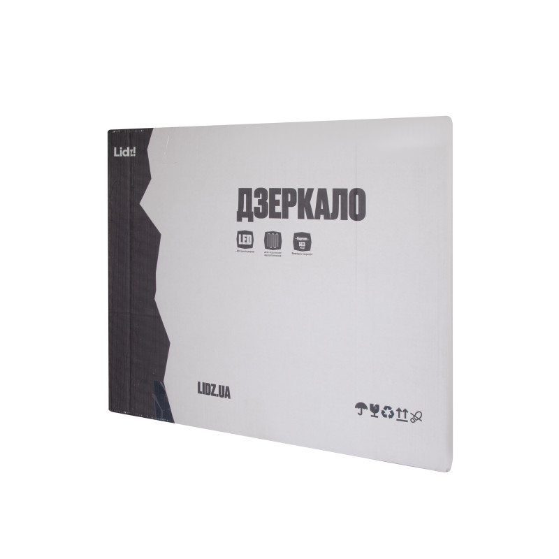 Дзеркало Lidz Orion (OR2) 700х800 з LED-підсвічуванням Touch, з антизапотіванням, з димером, рег. яскравості LDOR70080049293 SD00055417