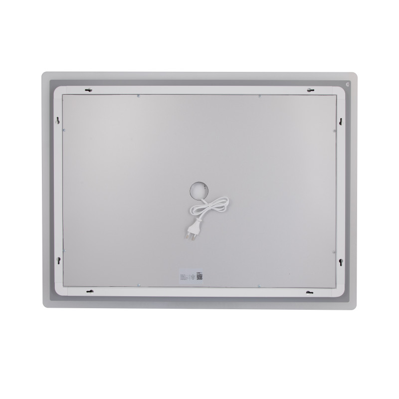 Дзеркало Lidz Orion (OR2) 800х600 з LED-підсвічуванням Touch, з антизапотіванням, з димером, рег. яскравості LDOR80060049294 SD00055418