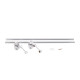 Lidz Тримач для рушника Oreo 0102 подвійний LDORE0102CRM22082 Chrome