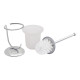 Lidz Йоржик Oreo 0503 підлоговий (матове скло) LDORE0503CRM22324 Chrome