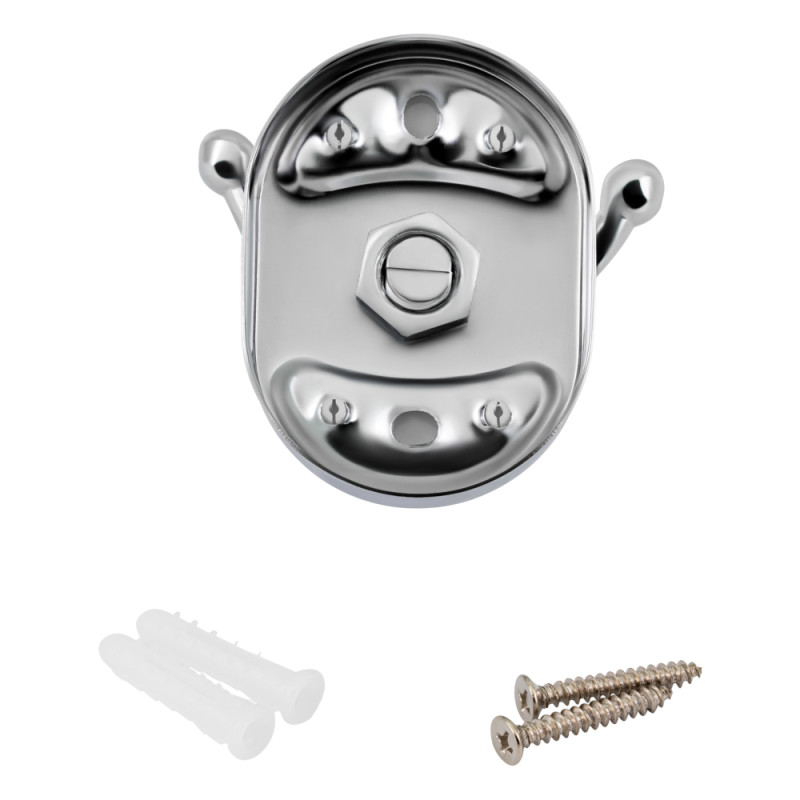 Lidz Гачок Oreo 0602 подвійний LDORE0602CRM22169 Chrome