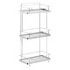 Lidz Полка універсальна Radom 0608 3 ярусна LDRAD0608CRM32486 Chrome