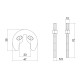 Lidz Кріплення для змішувача Repair 020 LDREP02025843