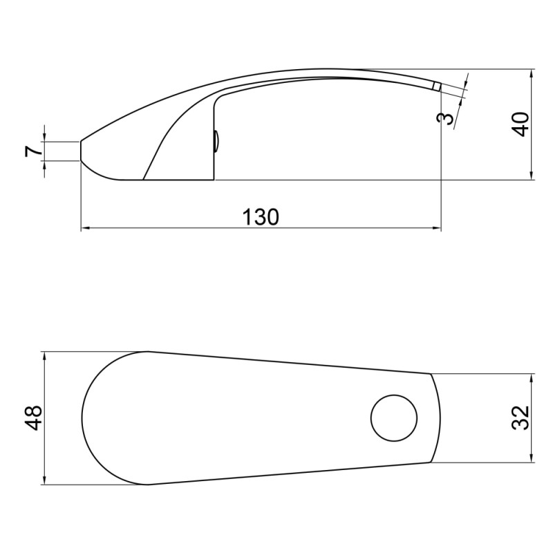 Lidz Ручка для змішувача Repair Mars 040M (k40) LDREP040MCRM34817 Chrome