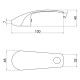 Lidz Ручка для змішувача Repair Mars 040M (k40) LDREP040MCRM34817 Chrome