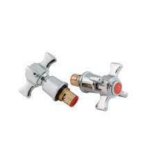 Lidz Кран-букса для змішувача Repair 22 1/2 пара LDREP22CRM22151 Chrome