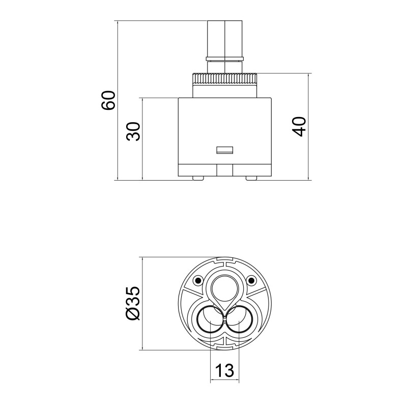 Lidz Картридж для змішувача Repair 35 (k35) LDREP3525841