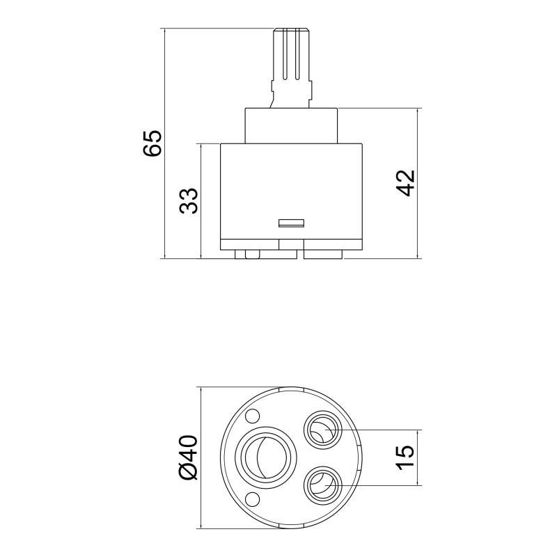 Lidz Картридж для змішувача Repair 40 (k40) LDREP4025840
