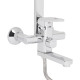 Lidz Душевая система універсальна Sofi 1030 на три споживача (з виливом) (k35) LDSOF1030CRM44975 Chrome