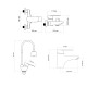 Lidz Набір змішувачів Tani (001F1+0061+008F4)