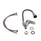 Lidz Змішувач для кухні Tani 008F3 з гнучким виливом (k40) LDTAN008F3GCR39507 Grey / Chrome