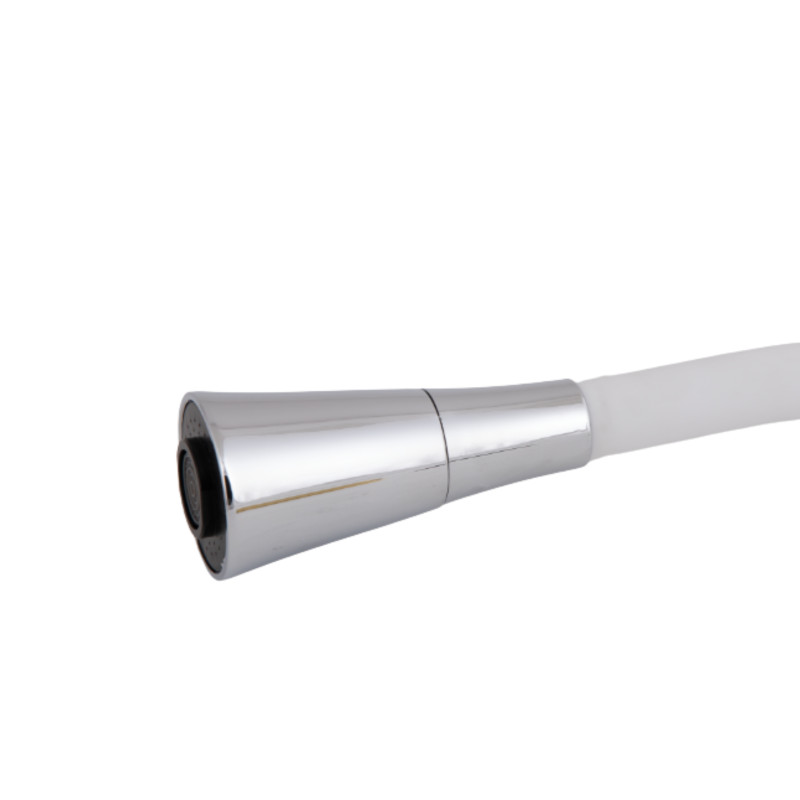 Lidz Змішувач для кухні Tani 008F3 з гнучким виливом (k40) LDTAN008F3WCR37037 White / Chrome