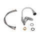 Lidz Змішувач для кухні Tani 008F3 з гнучким виливом (k40) LDTAN008F3WCR37037 White / Chrome