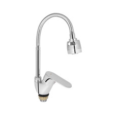 Lidz Змішувач для кухні Tani 008F4 з гнучким виливом (k40) LDTAN008F4CRM44972 Chrome