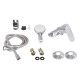 Lidz Змішувач для душу Tani 010 (з душовим гарнітуром) (k40) LDTAN010CRM44965 Chrome